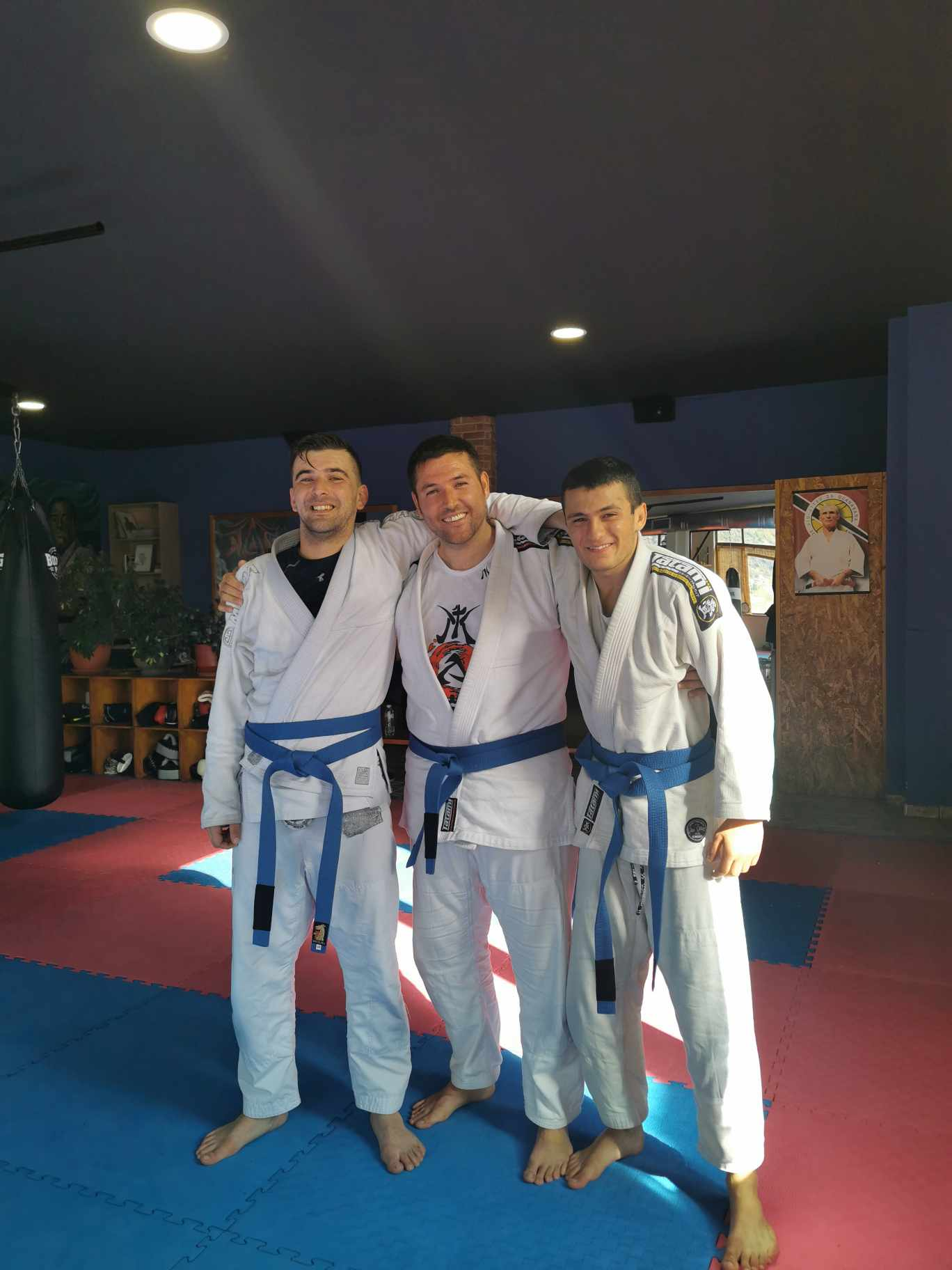 BJJ training session